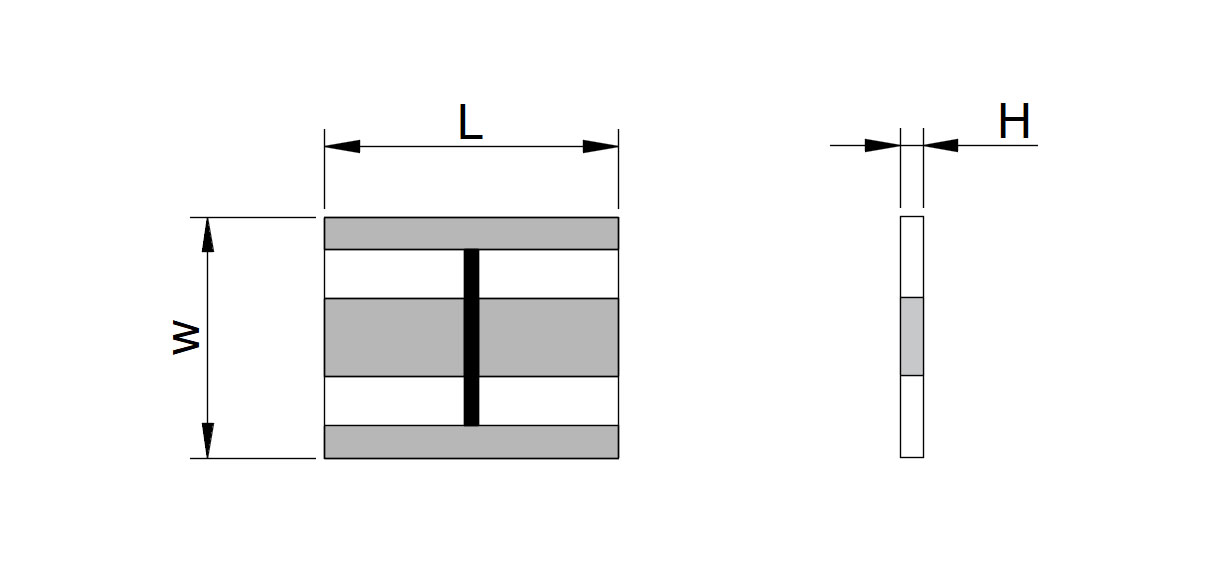 I-Microstrip Attenuator