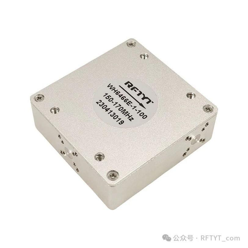 RF Cavity Drop in Circulator RFTYT Circulators, Customized 3300~3600MHz S Band RF Drop in Circulator 100W Counterclockwise, RF Drop in Circulator Tab Connector Circulators